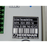 Heidenhain Id Nr 324 955-14  SN:12556743A Interfaceplatine