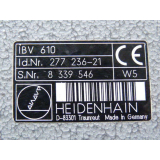 Heidenhain IBV 610 277 236-21  2 - Achsen - Interpolation...