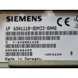 Siemens 6SN1118-0DM33-0AA0 Regelkarte SN: S T-S42051435...