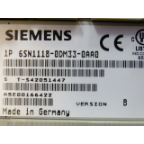 Siemens 6SN1118-0DM33-0AA0 Regelkarte SN: S T-S42051447...
