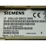 Siemens 6SN1118-0DM33-0AA0 Regelkarte SN: S T-S42051432...
