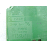 Wieland WK 6 SL / 32 protective conductor terminal 6 mm² 750/900 V AC / DC