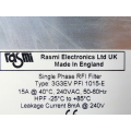 Rasmi Electronics 3G3EV PFI 1015-E Single Phase RFI Filter