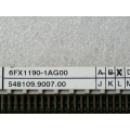 Siemens 6FX1190-1AG00 Sinumerik RAM Speicher Karte E Stand C