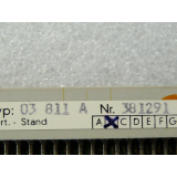 Siemens Typ 03 811 A Sinumerik Karte E Stand B