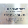 Schaffner FN351-180-36 line filter