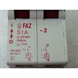 Klöckner Moeller FAZ S1A miniature circuit breaker 220/380 V 50/60 Hz