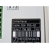 Heidenhain Id No. 324 955-02 SN: 7736823 interface board