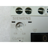 Siemens RV1011-0EA15 Sirius Leistungsschalter max 0 , 4A mit 3RV1901-1E Hilfsschalter