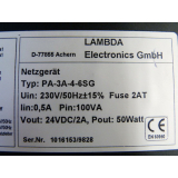 Lambda PA-3A-4-6SG power supply