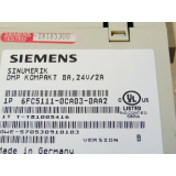 Siemens 6FC5111-0CA03-0AA2 Sinumerik DMP compact module 8A 24V / 2A Vers B