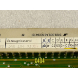 Siemens 6FX1118-4AA01 I / O Input / Output Karte E Stand B 00