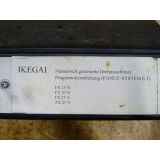 IKEGAI programming instructions (FANUC system 6 T) for FX 15 N / FX 20 N / FX 25 N / AX 25 N