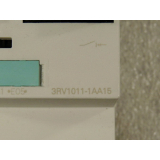 Siemens 3RV1011-1AA15 circuit breaker + 3RV1901-1E