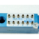 Festo FR-12-PK-3 manifold 0 - 8 bar series 978 R