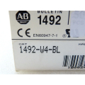 Allen Bradley 1492-W4-BL terminal blocks - unused - in original packaging unit = 44 pcs
