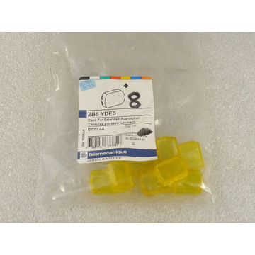 Caps yellow for push button ZB6 YDE5 - unused - PU = 8 pieces