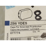 Caps yellow for push button ZB6 YDE5 - unused - PU = 8...
