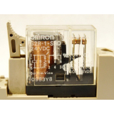 Omron G2R-1-SND relay 24 VDC on relay base 0493W