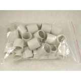 End sleeve M 25 to plug in for ER pipe Order No. 4590876 Material PVC in light gray max pipe diameter 24 mm - unused - PU = 33 pcs