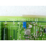 Siemens C98043-A1004-L2-E power section power board...