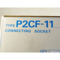 Omron P2CF-11 relay socket 10A 250 VAC - unused -