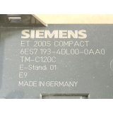 Siemens 6ES7193-4DL00-0AA0 Simatic S7 Terminal Module E Stand 01 - unused - in original packaging
