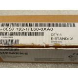Siemens 6ES7193-1FL60-0XA0 additional terminal E version 01 - unused - in original packaging