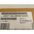 Siemens 6ES7120-2BH00-0AA0 Zusatzklemmenblock E Stand 02 - ungebraucht - in OVP