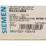 Siemens 3RV1021-1GA15 Leistungsschalter Sirius 6 , 3 A...