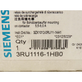 Siemens 3RU1116-1HB0 overload relay 5, 5 - 8 A - unused -...