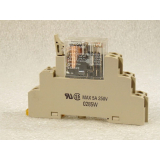Omron G2R-1-SND relay 24 VDC with top-hat rail base