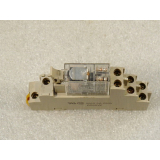 Omron G2R-1-SND relay 24 VDC with top-hat rail base