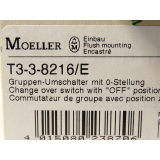 Klöckner Moeller T3-3-8216/E Gruppen Umschalter mit 0 - Stellung