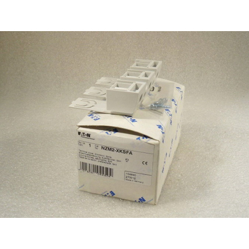 EATON NZM2-XKSFA connector cover 3-pin - unused - in original packaging