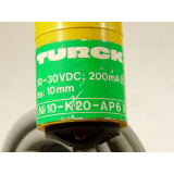 Turck Ni10-K20-AP6X Induktiver Sensor sN = 10 mm 10 - 30 VDC