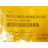 Turck Ni20U-M30-AP6X-H1141 inductive sensor sN = 20 mm 10...