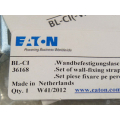 EATON 36168 wall mounting bracket set BL-CI PU = 4 each bracket and screws - unused - in original packaging