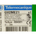 Telemecanique GV2ME21 Motorschutzschalter 17 - 23A - ungebraucht - in geöffneter OVP