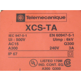 Telemecanique XCS-TA791 safety position switch 240V 3A