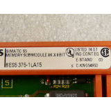 Siemens 6ES5375-1LA15 Simatic S5 Eprom Memory Submodule 8K X 8 BIT E Stand 03