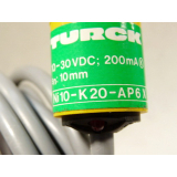 Turck Ni10-K20-AP6X inductive sensor sn = 10 mm 10 - 30 VDC 200 mA