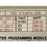 Indramat MOD 2 / 1X074-009 programming module for TDM 1....