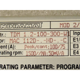 Indramat MOD 2/1X074-009 Programmier Modul für TDM 1 . 2 - 100 - 300 - W1