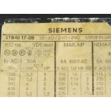 Siemens 3TB4017-0B contactor 2NO + 2NC 24 V DC