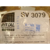 Rittal SV 3079 Universalhalter für Kupferschienen VPE = 3 St.   - ungebraucht! -