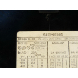 Siemens 3TB4017-0B Schütz 2S + 2Ö 24 VDC mit...