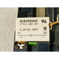 Siemens 3TB4017-0B contactor 2NO + 2NC 24 VDC with 3TX6406-0H overvoltage diode
