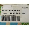 Phoenix Contact MCV 1,5/16-G-3,5 Contact Grundleiste 16 polig - ungebraucht -