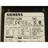 Siemens 3TF2001-0JB4 contactor